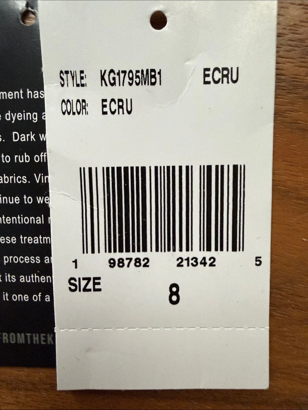 Kut From The Kloth Charlotte Denim NWT